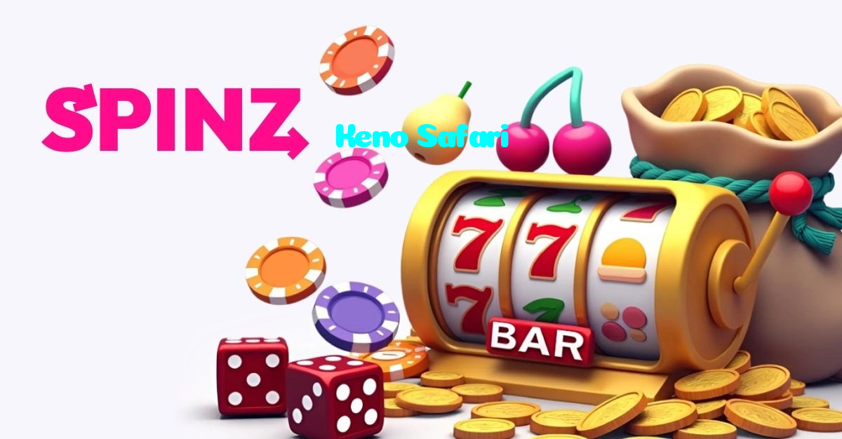 Keno Safari casino presented on mobile device in Pakistan with slots and live games